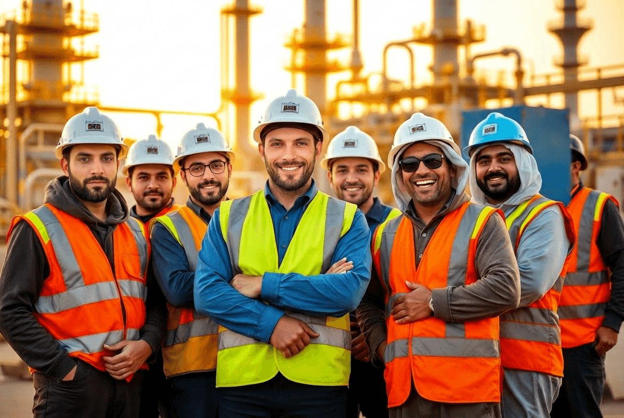 NOVARISE crew on site
